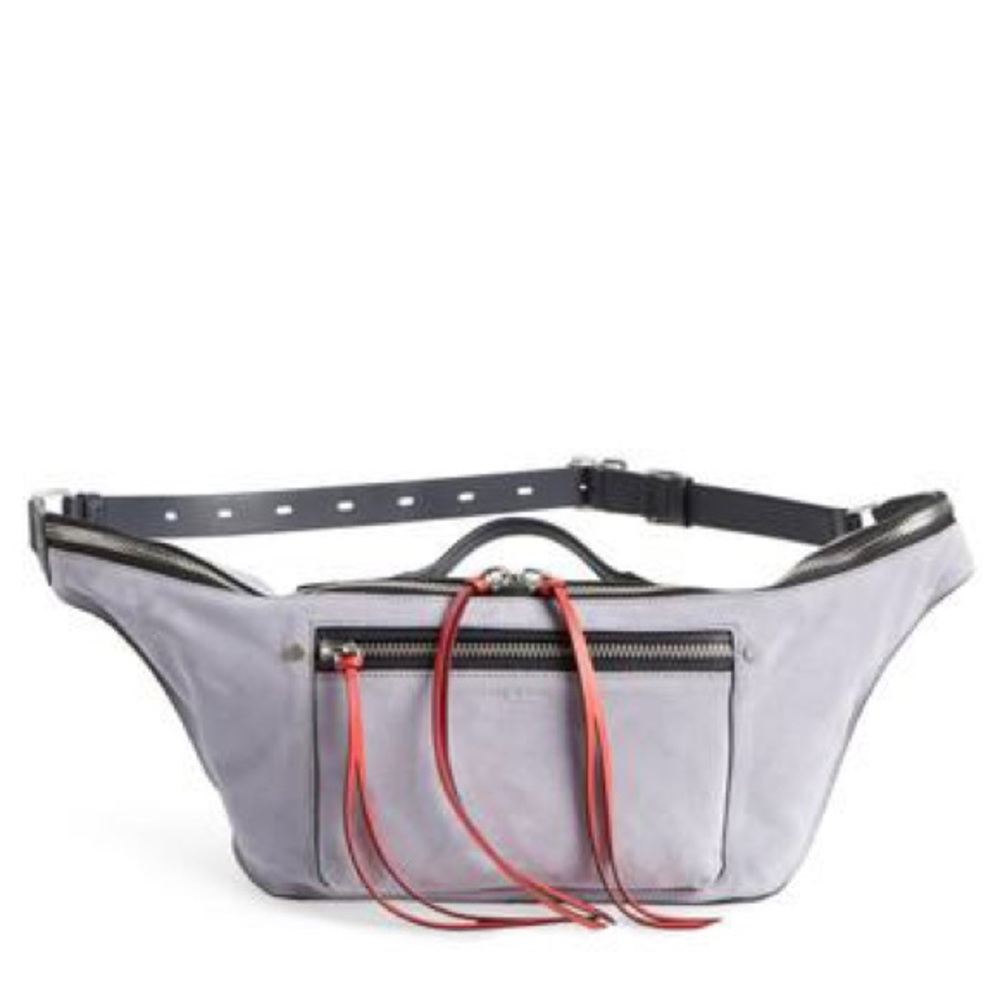 Rag & Bone Elliott Fanny Pack in Lilac Suede NEW